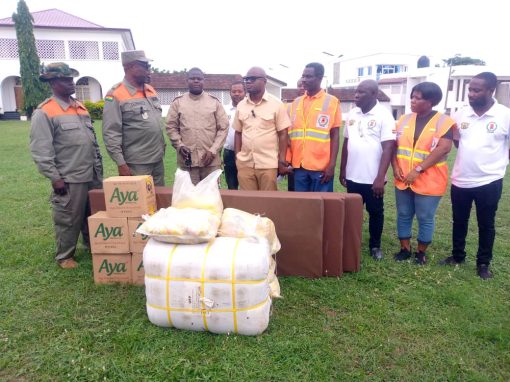CENTRAL REGIONAL NADMO RECEIVES RELIEF ITEMS CENTRAL REGIONAL NADMO RECEIVES RELIEF ITEMS